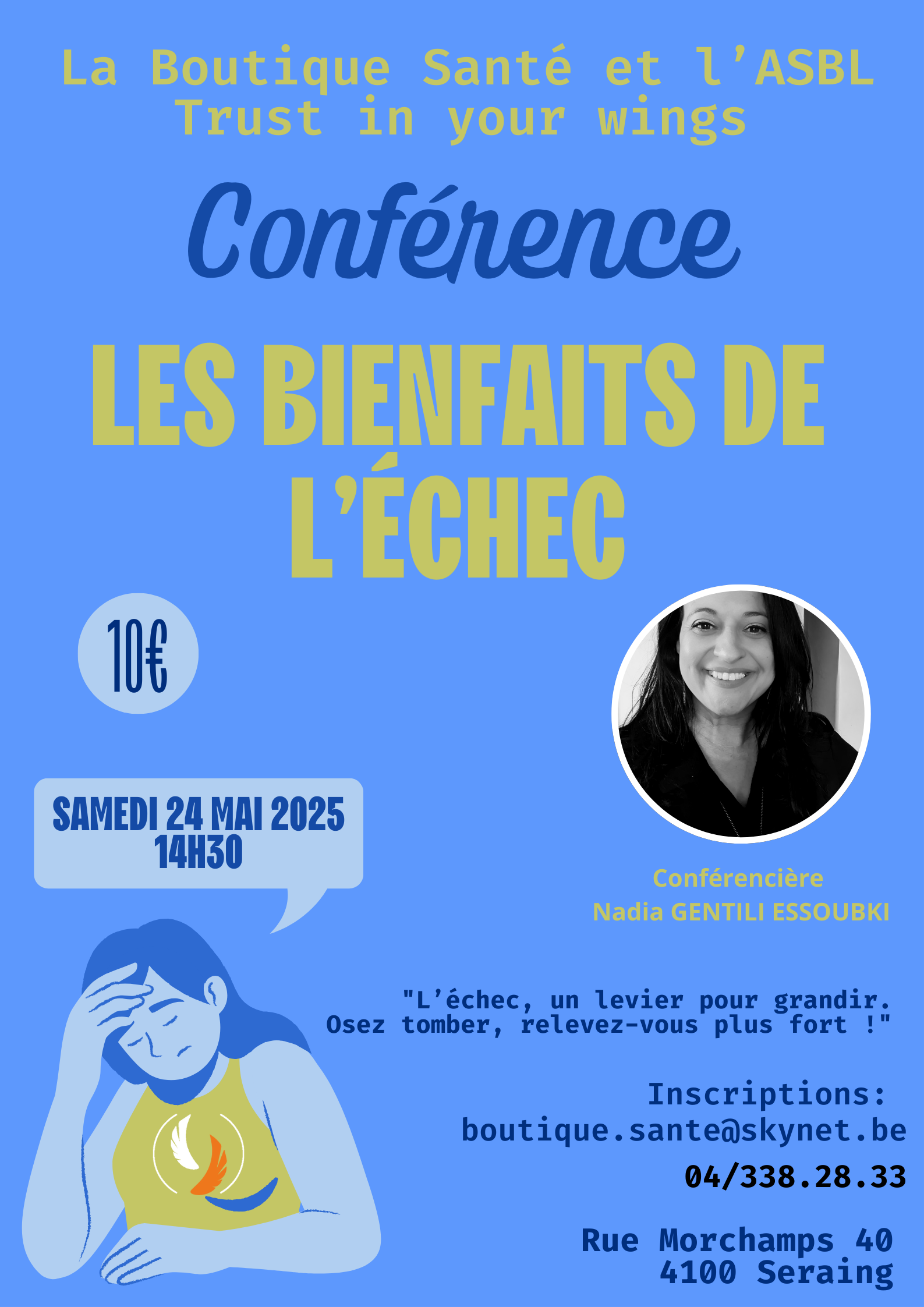 You are currently viewing Conférence sur les bienfaits de l’échec